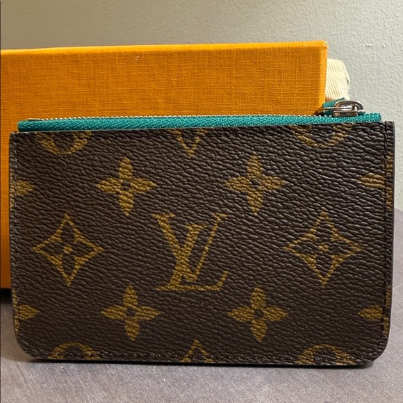 Louis Vuitton Romy Card Holder Borneo Green - Picture 3 of 8